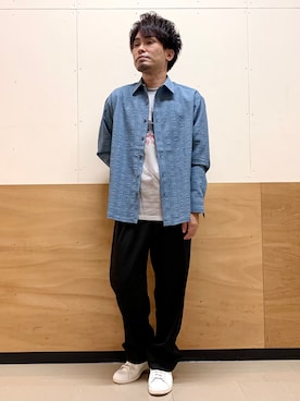 「THE SHOP TK （ザ ショップ ティーケー ）のアイテム（Tシャツ/カットソー）」を使った、MATUさん（メンズ・165cm）の秋コーディネート