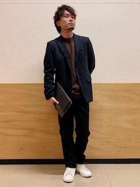 MATUさん(メンズ・165cm)の冬コーディネート