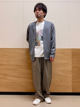 「THE SHOP TK （ザ ショップ ティーケー ）のアイテム（Tシャツ/カットソー）」を使った、MATUさん（メンズ・165cm）の秋コーディネート
