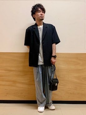 MATUさん(メンズ・165cm)の夏コーディネート