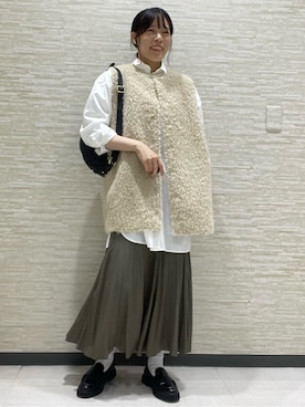 「MILOS（ミロス）のアイテム」を使った、Kataさん（レディース・162cm）の秋コーディネート