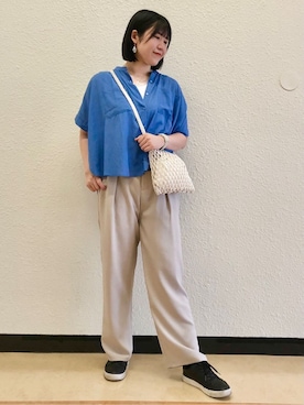Tsuruさん(レディース・173cm)の夏コーディネート