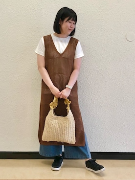Tsuruさん(レディース・173cm)の夏コーディネート