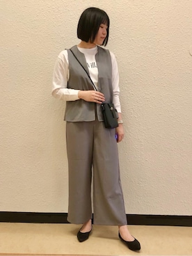 Tsuruさん（レディース・173cm）の春コーディネート
