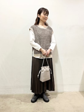Mさん（レディース・167cm）の秋コーディネート