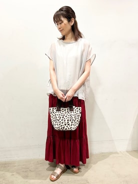 Mさん（レディース・167cm）の夏コーディネート