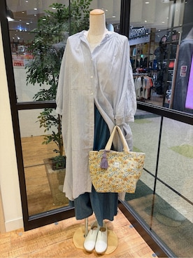 「one'sterrace（ワンズテラス）のアイテム」を使った、いなさん（レディース・150cm）の春コーディネート