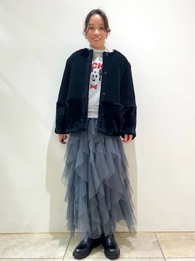ともも。さん(レディース・158cm)の冬コーディネート