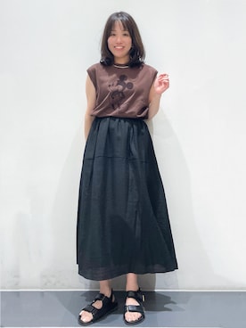 ともも。さん（レディース・158cm）の夏コーディネート