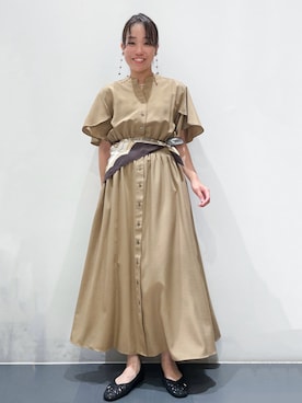 「OPAQUE.CLIP（オペークドットクリップ）のアイテム」を使った、ともも。さん（レディース・158cm）の夏コーディネート