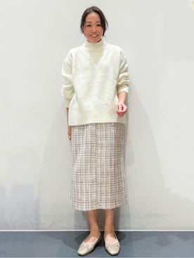 ともも。さん（レディース・158cm）の冬コーディネート