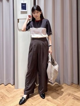 「grove（グローブ）のアイテム」を使った、rifuさん（レディース・158cm）の夏コーディネート