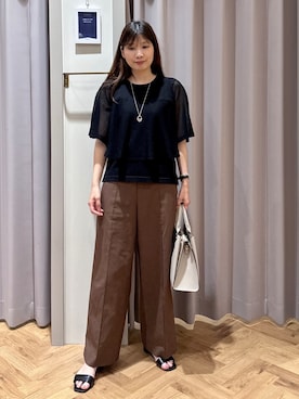 rifuさん（レディース・158cm）の秋コーディネート