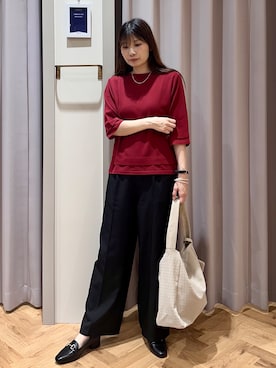 「grove（グローブ）のアイテム」を使った、rifuさん（レディース・158cm）の秋コーディネート