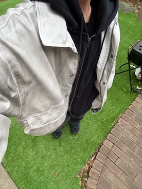 「CLEL（クレイル）のアイテム（パンツ）」を使った、kkundayoさん（メンズ・169cm）の春コーディネート