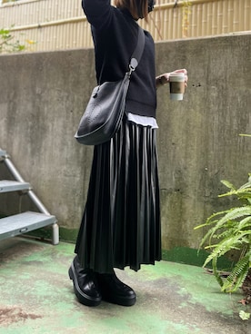 HERMESのショルダーバッグを使った人気ファッション