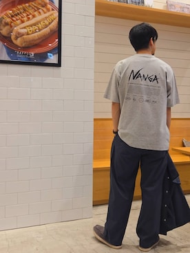 「BAYFLOW（ベイフロー）のアイテム」を使った、bfnakamuさん（メンズ・170cm）の夏コーディネート