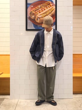 なかむさん(メンズ・170cm)の秋コーディネート