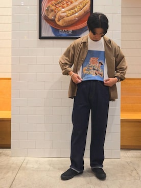 なかむさん(メンズ・170cm)の夏コーディネート