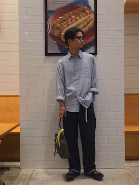 なかむさん（メンズ・170cm）の夏コーディネート