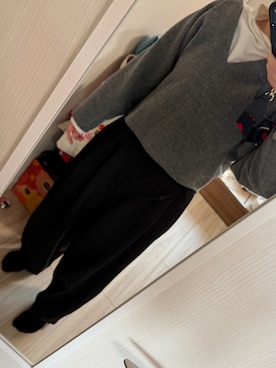 「classicalelf（クラシカルエルフ）のアイテム（パンツ）」を使った、us112123さん（レディース・163cm）の冬コーディネート