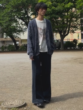 「Maison MIHARA YASUHIRO（メゾンミハラヤスヒロ）のアイテム」を使った、たーさん（メンズ・180cm）の春コーディネート