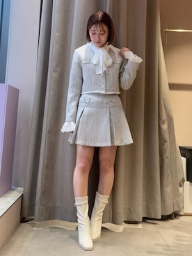 momokoさん(レディース・160cm)の冬コーディネート