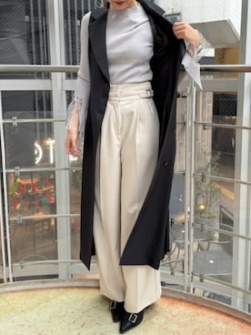 momokoさん（レディース・160cm）の冬コーディネート