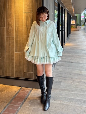 momokoさん（レディース・160cm）の春コーディネート