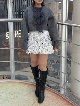 momokoさん（レディース・160cm）の冬コーディネート