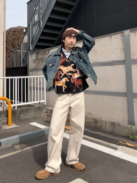 「CAMPER（カンペール）のアイテム」を使った、shawichiroさん（メンズ・172cm）の春コーディネート