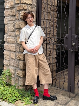 「ショートパンツ」｜shawichiroさん（メンズ・172cm）の夏コーディネート