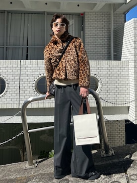 「VINTAGE（ヴィンテージ）のアイテム（ジャケット/アウター）」を使った、shawichiroさん（メンズ・172cm）の春コーディネート