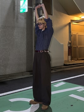 「CAMPER（カンペール）のアイテム」を使った、shawichiroさん（メンズ・172cm）の秋コーディネート