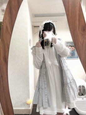 「Candy Stripper（キャンディストリッパー）のアイテム」を使った、yexmiaoさん（レディース・163cm）の夏コーディネート