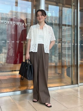 「BALLSEY（ボールジィ）のアイテム」を使った、Chujo_TOMORROWLANDさん（レディース・156cm）の夏コーディネート