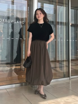 「BALLSEY（ボールジィ）のアイテム」を使った、Chujo_TOMORROWLANDさん（レディース・156cm）の夏コーディネート