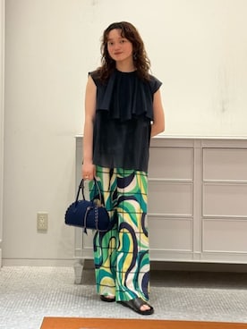 「BALLSEY（ボールジィ）のアイテム」を使った、Chujo_TOMORROWLANDさん（レディース・156cm）の夏コーディネート