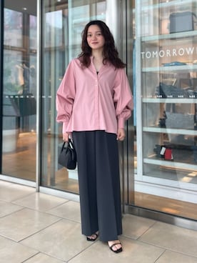 「DES PRES（デ・プレ）のアイテム」を使った、Chujo_TOMORROWLANDさん（レディース・156cm）の夏コーディネート