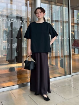 「DES PRES（デ・プレ）のアイテム」を使った、Chujo_TOMORROWLANDさん（レディース・156cm）の夏コーディネート