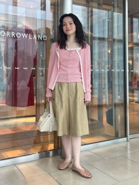 「DES PRES（デ・プレ）のアイテム」を使った、Chujo_TOMORROWLANDさん（レディース・156cm）の夏コーディネート