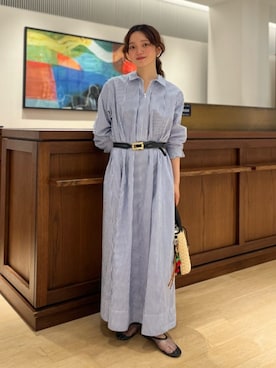 「MACPHEE（マカフィー）のアイテム」を使った、Chujo_TOMORROWLANDさん（レディース・156cm）の夏コーディネート