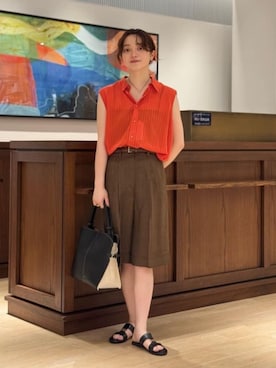 「tov（トーヴ）のアイテム」を使った、Chujo_TOMORROWLANDさん（レディース・156cm）の夏コーディネート