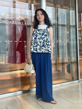 「DES PRES（デ・プレ）のアイテム」を使った、Chujo_TOMORROWLANDさん（レディース・156cm）の夏コーディネート