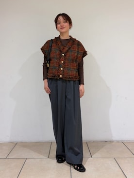 Chujo_TOMORROWLANDさん(レディース・156cm)の秋コーディネート
