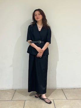 「SENSO（センソ）のアイテム」を使った、Chujo_TOMORROWLANDさん（レディース・156cm）の夏コーディネート
