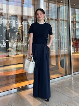 「DES PRES（デ・プレ）のアイテム」を使った、Chujo_TOMORROWLANDさん（レディース・156cm）の夏コーディネート