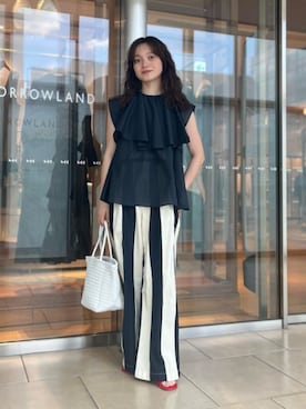 「BALLSEY（ボールジィ）のアイテム」を使った、Chujo_TOMORROWLANDさん（レディース・156cm）の夏コーディネート