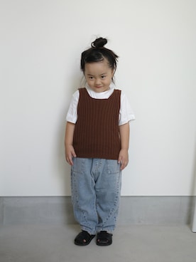 「ZARA KIDSのアイテム」を使った、71529さん（キッズ・100cm）の夏コーディネート