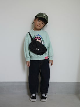 71529さん（キッズ・100cm）の秋コーディネート